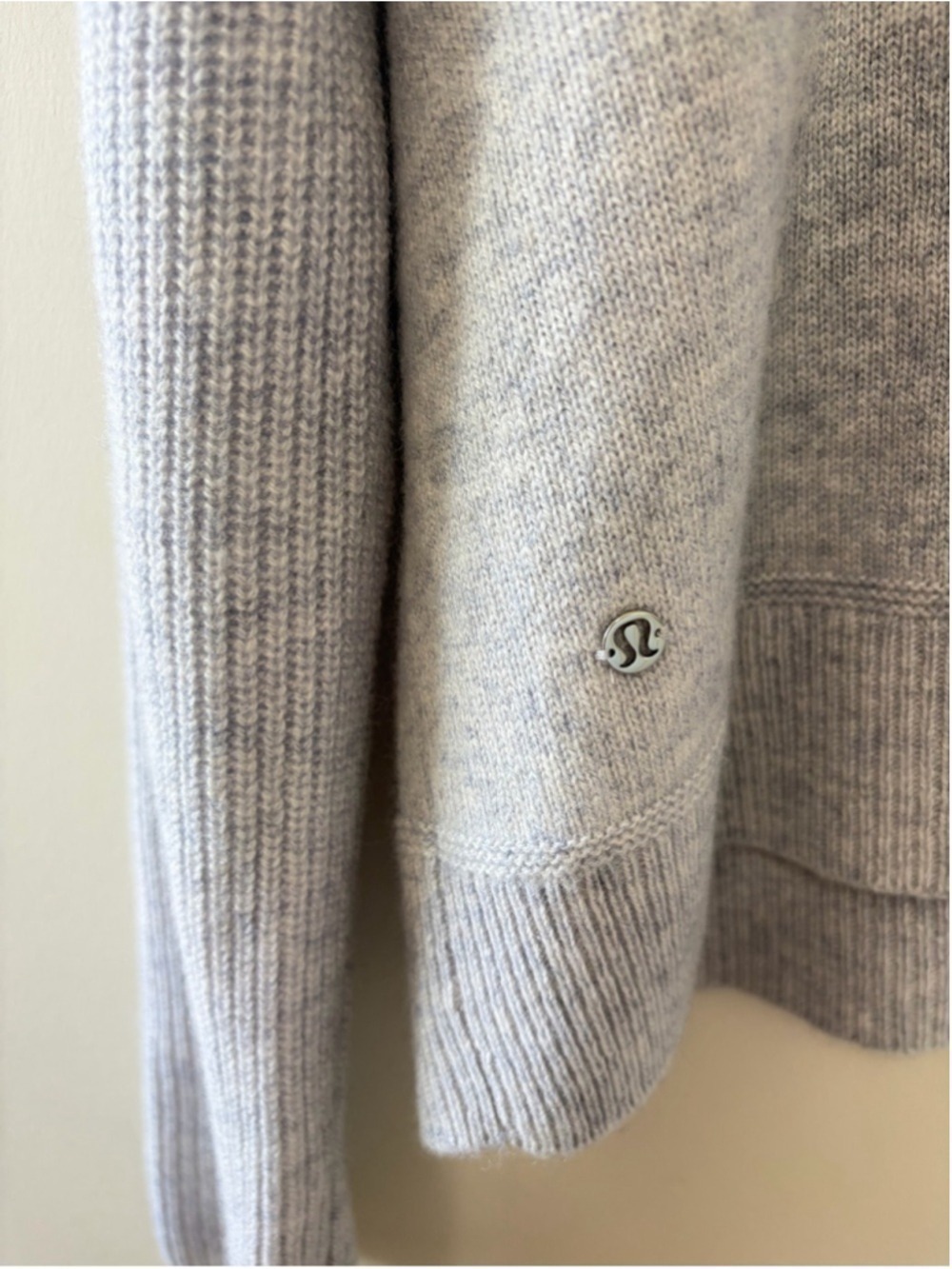 LULULEMON CASHMERE SLIM-FIT CARDIGAN SIZE XL - Picture 7 of 12